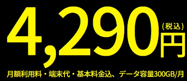 グローカルwifiギガ300