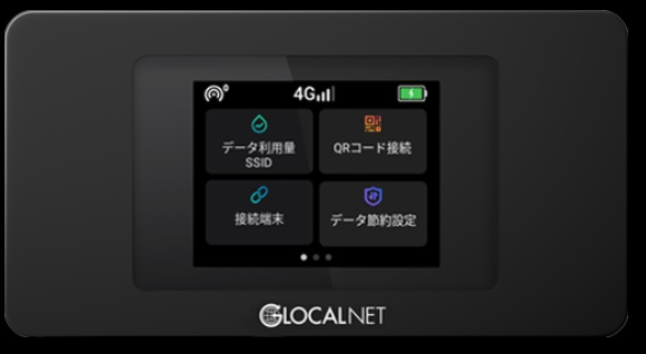 グローカルwifi端末