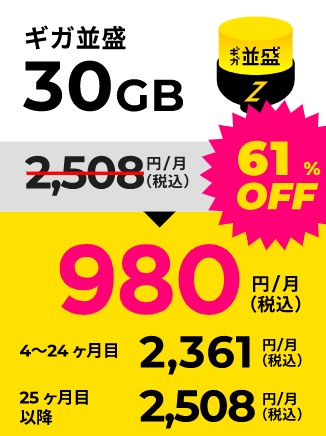 ゼウスwifi 30GB